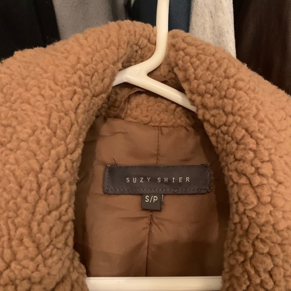 Sherpa double breasted coat - Picture 2 of 3